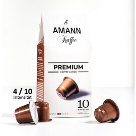 Amann Kaffe Premium Nespresso συμβατές κάψουλες 10τεμ