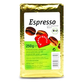 Οργανικό καφές εσπρέσο αλεσμένος Green, 250γρ