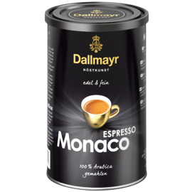 Dallmayr Espresso Monaco 200γρ αλεσμένος καφές σε μεταλικό κουτί