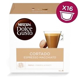Nescafe Dolce Gusto Cortado Espresso Macchiato κάψουλες
