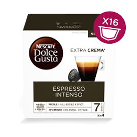Nescafe Dolce Gusto Espresso Intenso, 16τεμ