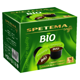 Spetema Bio κάψουλες καφέ για Lavazza Blue μηχανή καφέ
