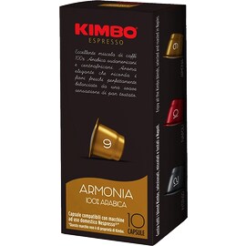 Kimbo Armonia κάψουλες για Nespresso μηχανή καφέ
