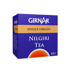 Girnar Single Origin Nilgiri Tea μαύρο τσάι 10 φακελάκια για έγχυση